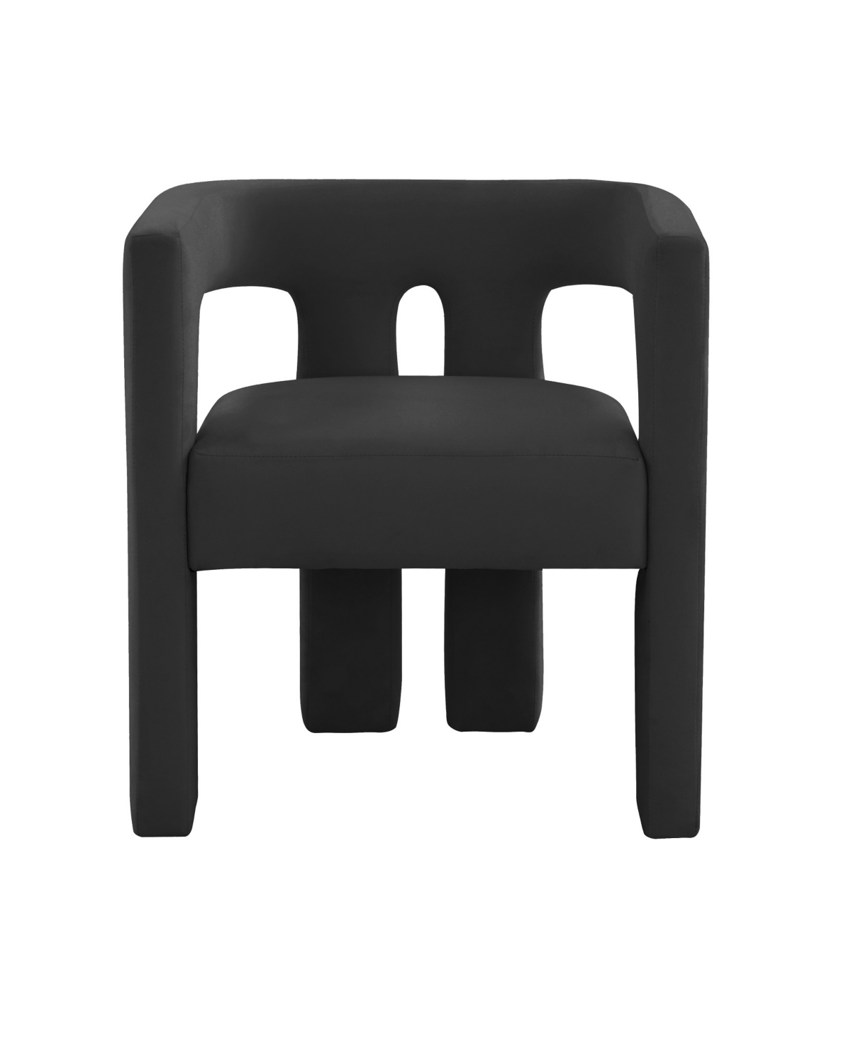 Tov Furniture Sloane Velvet Chair In Black