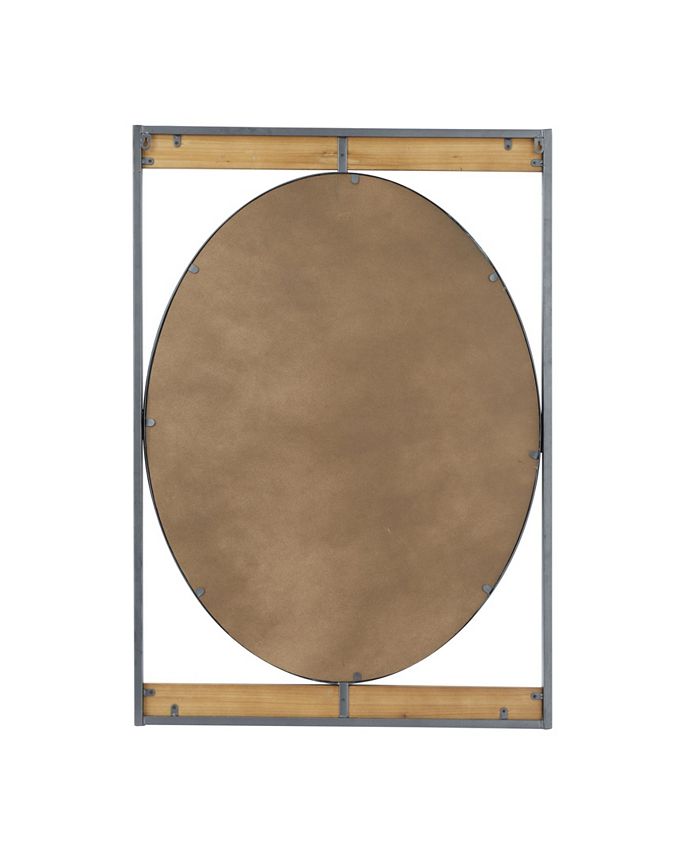 Novogratz Collection Industrial Wall Mirror, 40" x 28" Macy's