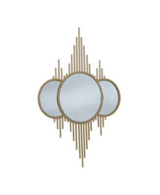 by Cosmopolitan Metal Contemporary Wall Mirror, 39" x 27"