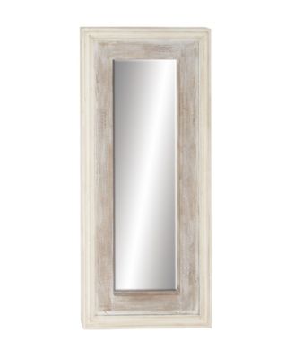 Farmhouse Wood Wall Mirror, 59" x 26"