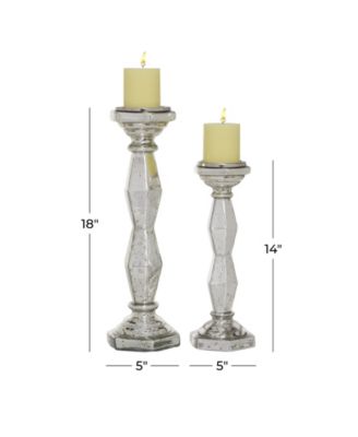 Glam Candle Holder, Set of 2