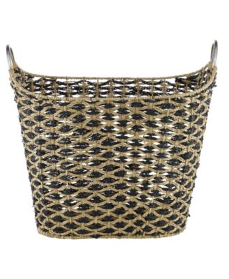 Sea Grass Bohemian Storage Basket, 18" x 21"