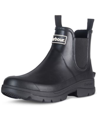 mens black barbour chelsea boots