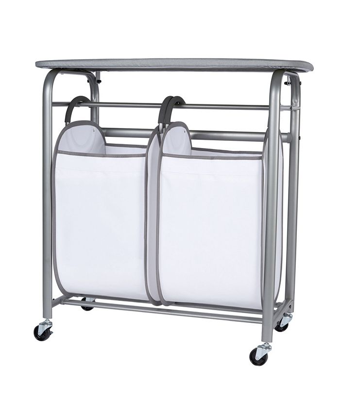 Laundry Sorter With Folding Table