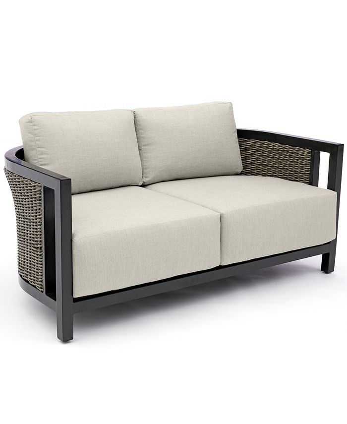 Agio CLOSEOUT! Deco Outdoor Loveseat, Created for Macy's Macy's