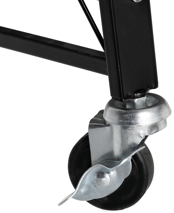 Honey Can Do Collapsible 4Tier Wheeled Metal Shelf Macy's