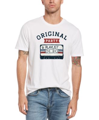 Original Penguin - Men's Party Playlist-Print Shirt