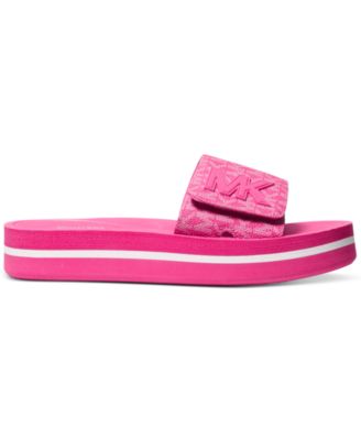 platform slide women's sandals