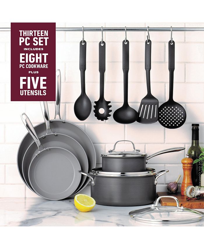 Granite Stone Diamond 13Pc. Professional HardAnodized Nonstick