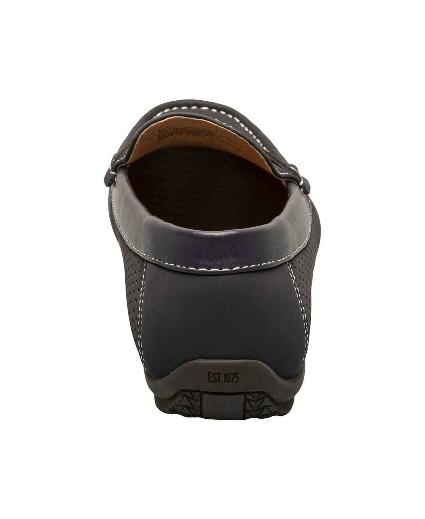 Мужские туфли Stacy Adams Corby Moccasin Toe Saddle Slip-on Loafer, цвет: Тёмно-синий — фото 7