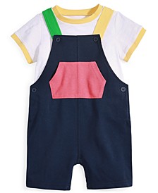 Baby Boys 2-Pc. Overall Set, Created for Macy's  