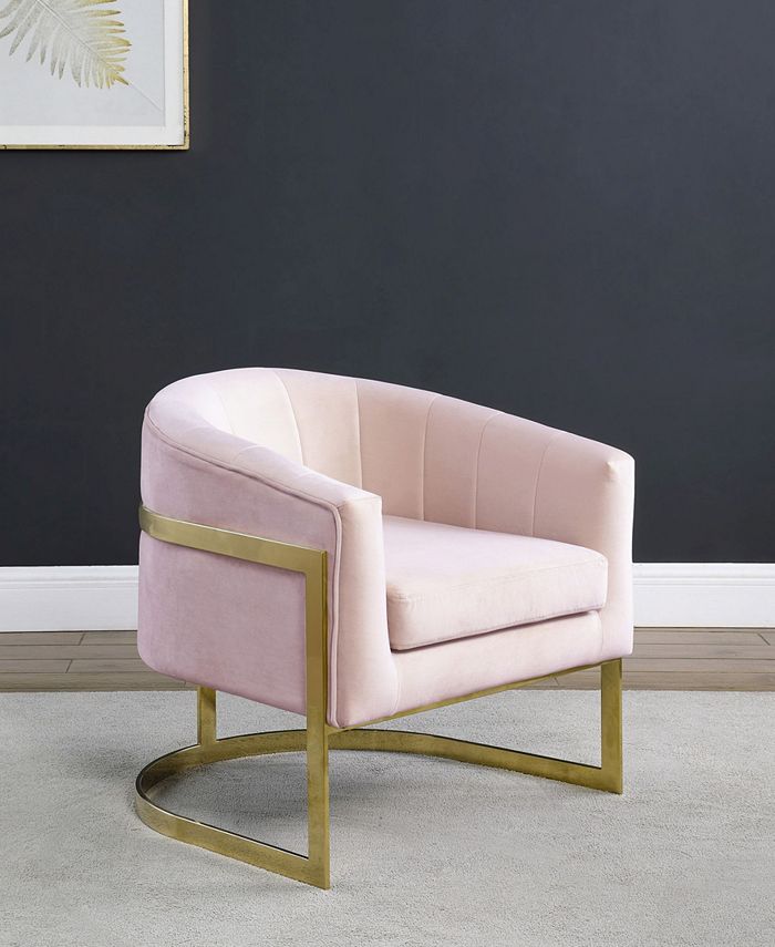 Best Master Furniture Traxmon Upholstered Accent Chair & Reviews