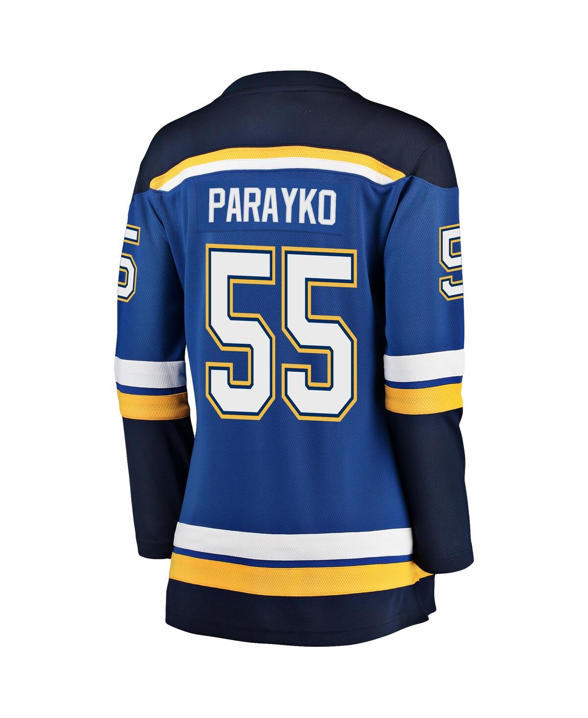 Women's Colton ParaykoSt. Louis Blues Home Premier Breakaway Player Jersey - Blue