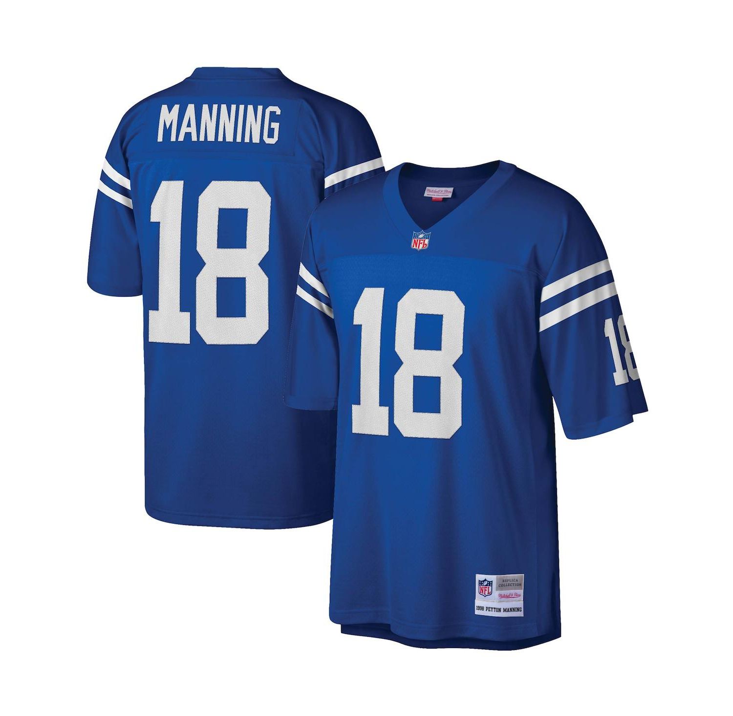 Men's Peyton Manning Royal Indianapolis Colts Legacy Replica Jersey
