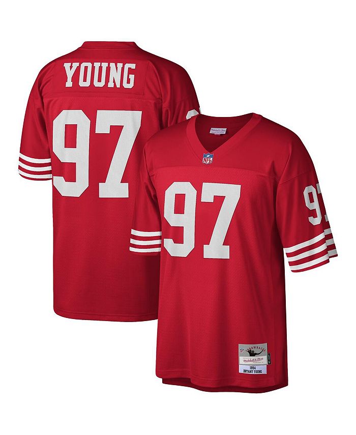 Mitchell & Ness Men's Bryant Young Scarlet San Francisco 49ers 1994 Legacy  Replica Jersey - Macy's