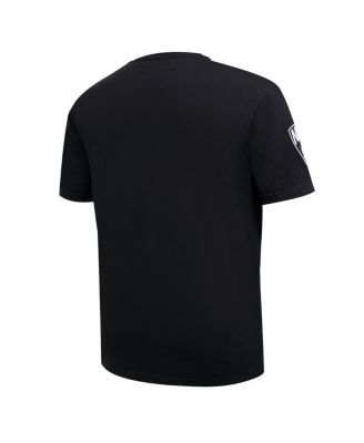 Men's Black Brooklyn Nets Chenille T-shirt