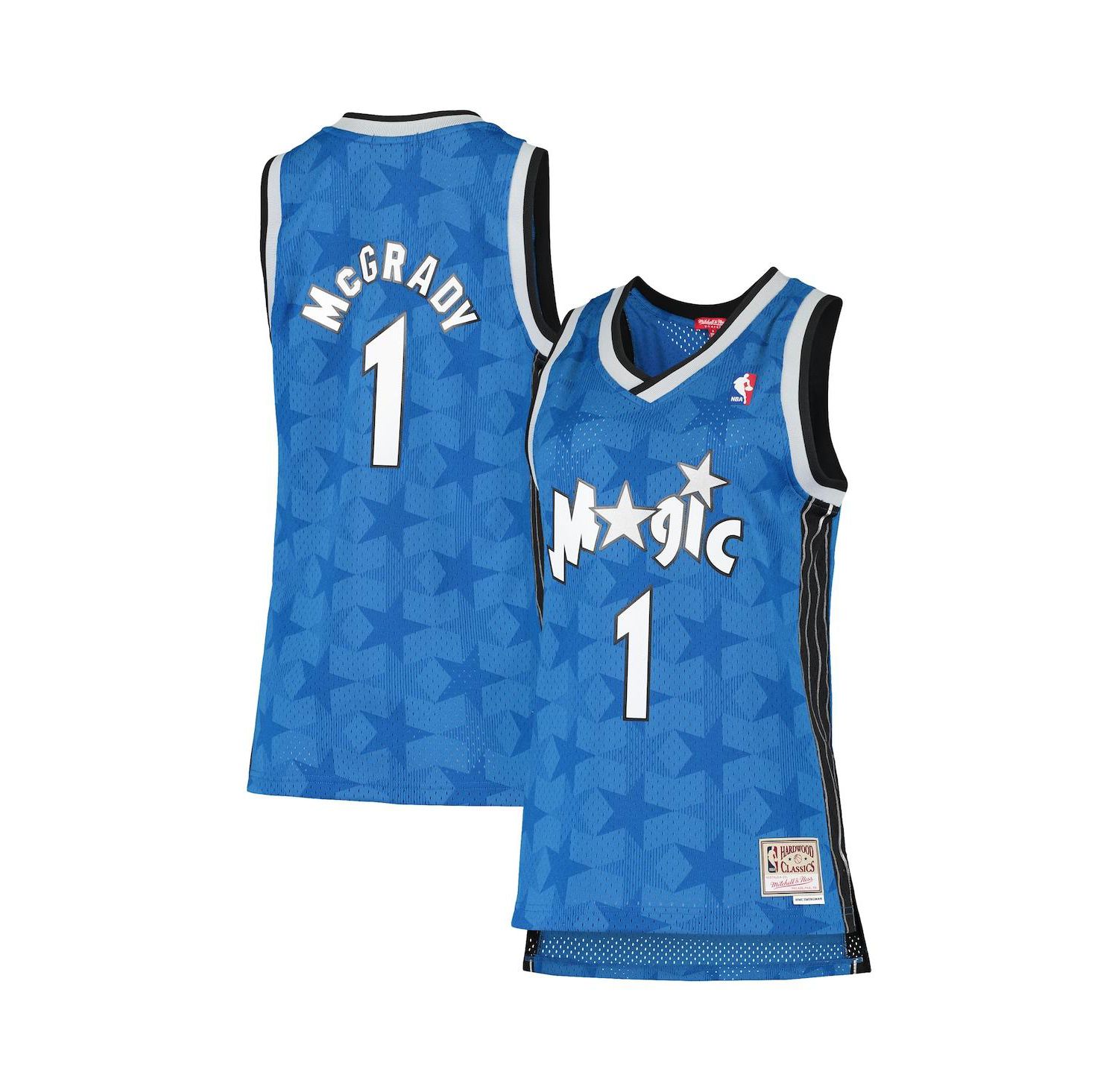 Women's Tracy McGrady Blue Orlando Magic 2000-01 Hardwood Classics Swingman Jersey