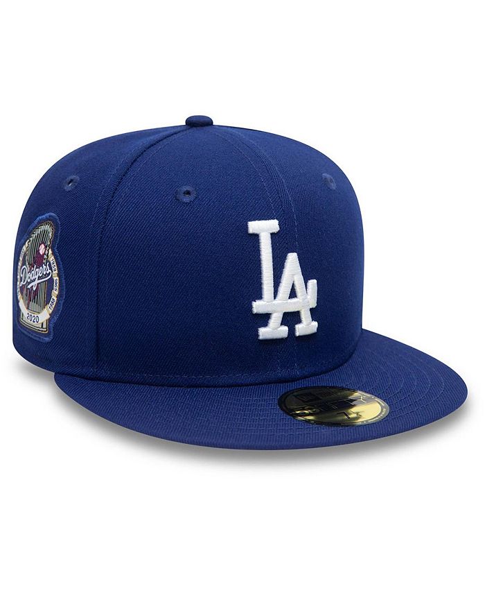 Men's New Era Pink Los Angeles Dodgers 2020 MLB World Series 59FIFTY Fitted Hat