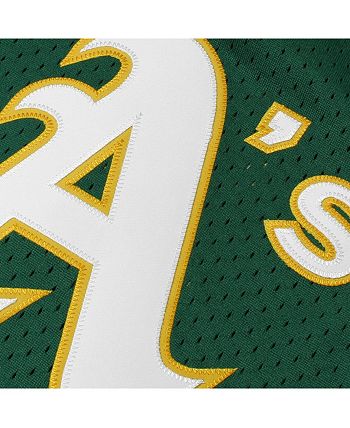 Lids Rickey Henderson Oakland Athletics Mitchell & Ness Cooperstown Mesh  Batting Practice Jersey