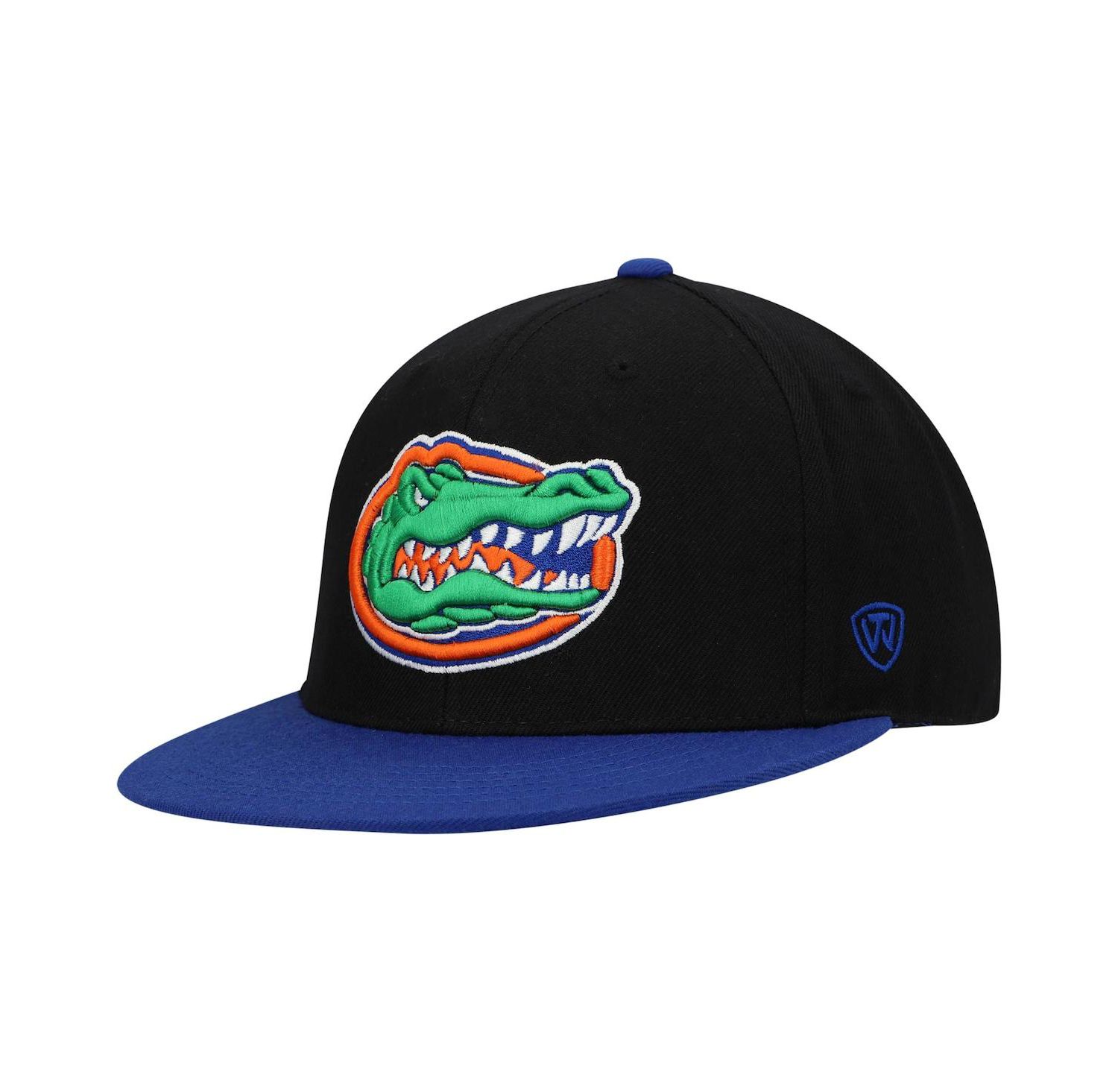Men's Black and Royal Florida Gators Team Color Two-Tone Fitted Hat