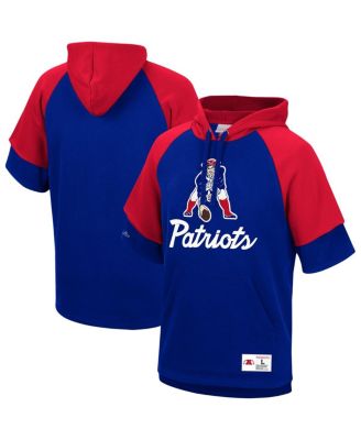 patriots short sleeve windbreaker