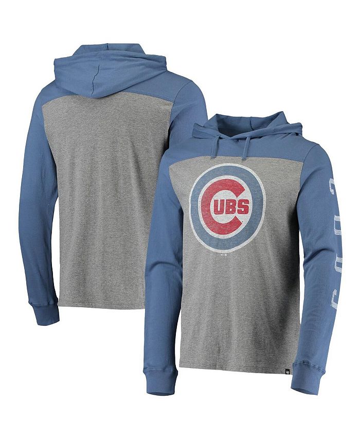 47 Brand Men's Heathered Gray, Royal Chicago Cubs Franklin Wooster