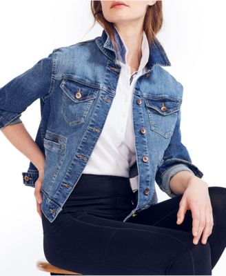 True Flex Utility Denim Jacket 