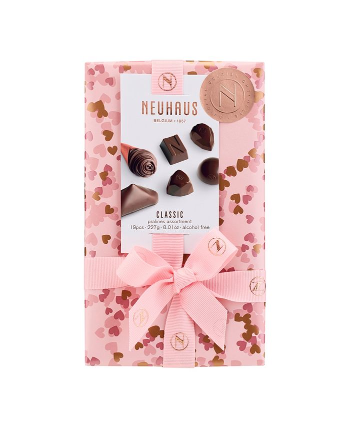 Neuhaus Valentine's Day Ballotin All Dark Chocolates, 19 Piece - Macy's