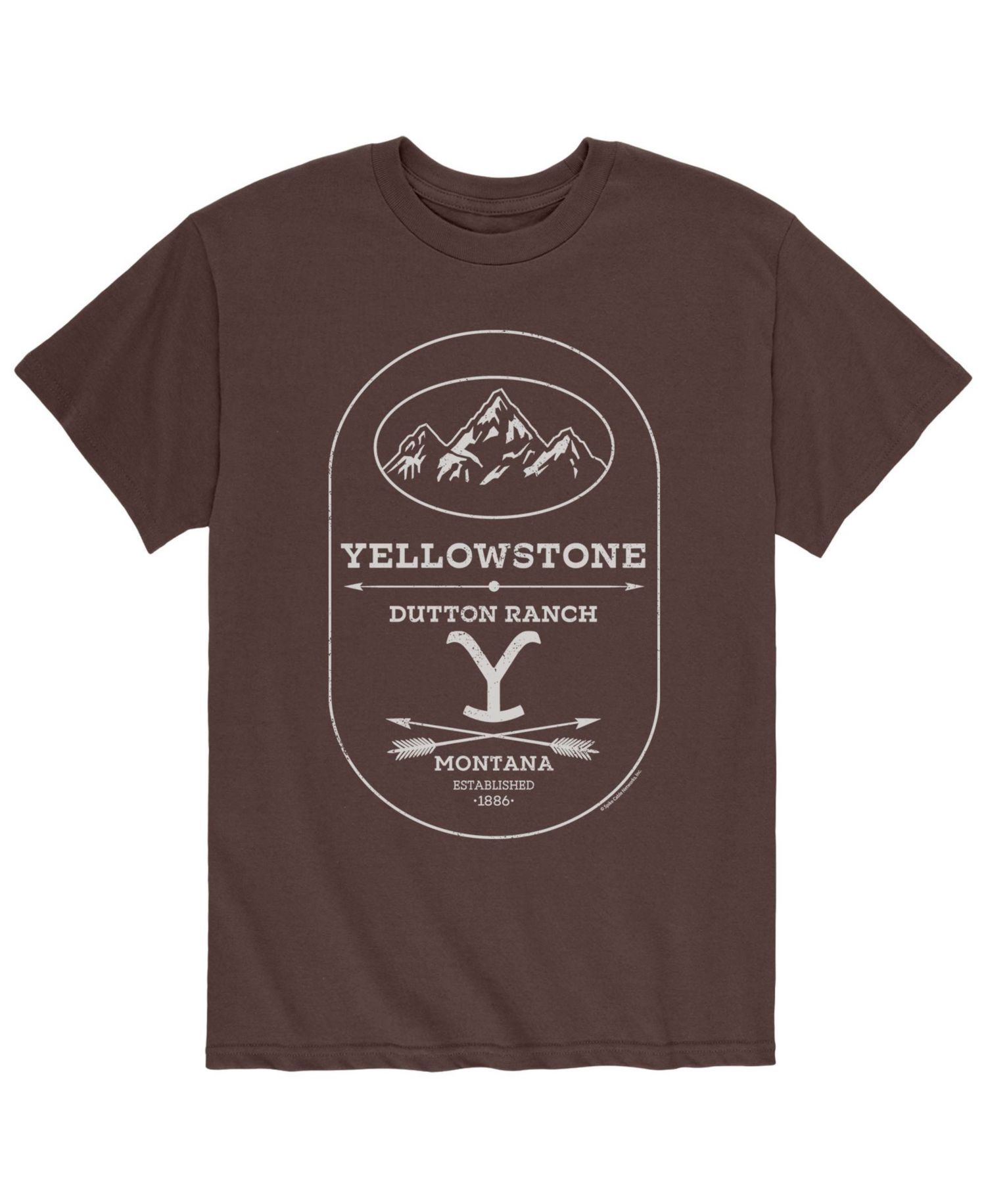 Men's Yellowstone Dutton Ranch Montana T-shirt