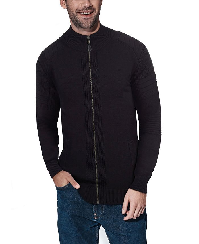 X-Ray Men's Full-Zip Sweater Jacket & Reviews - Sweaters - Men - Macy's
