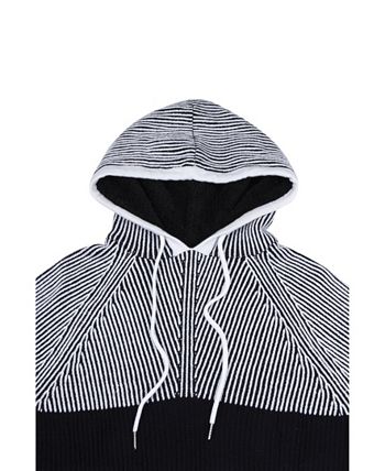 X-Ray Men's Color Blocked Hooded Sweater & Reviews - Sweaters - Men ...