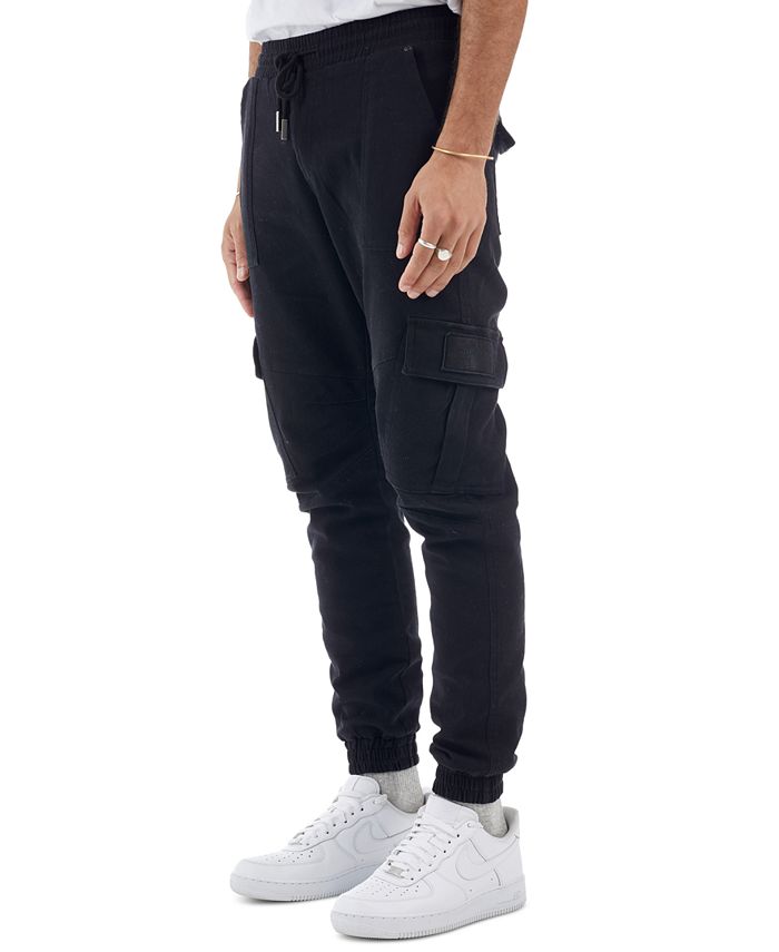 nANA jUDY Men's Denim Cargo Joggers Macy's
