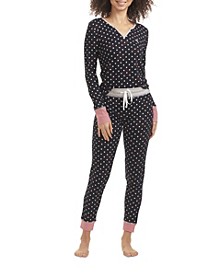 Women's 2 Piece Thermal Giftable Pajama Set
