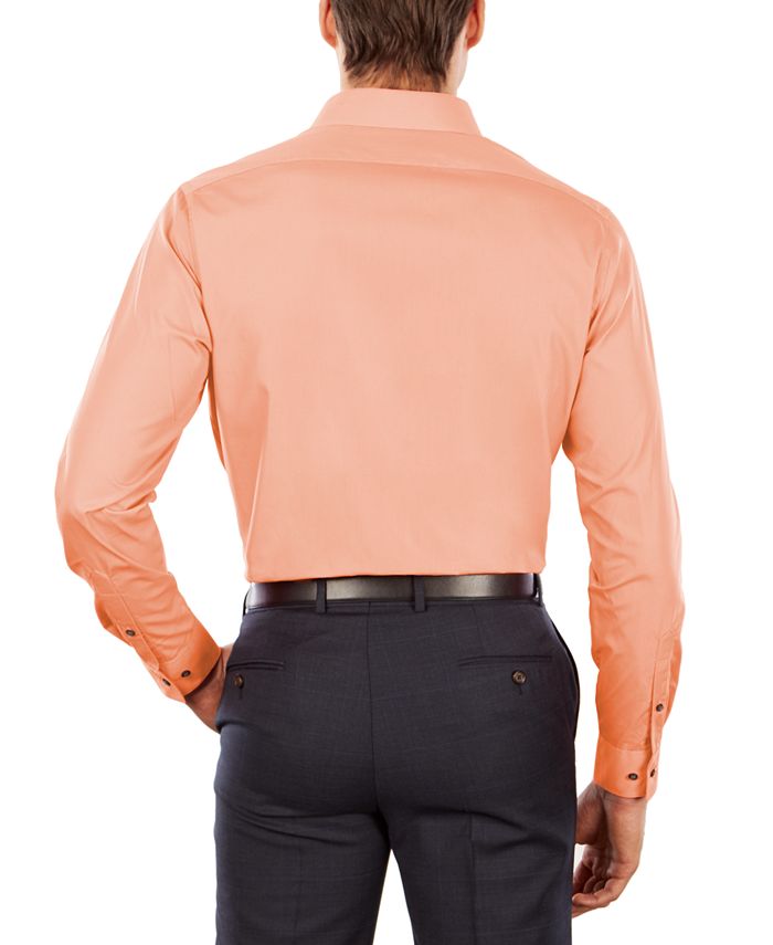 Van Heusen Men's Athletic Fit Poplin Dress Shirt & Reviews Dress