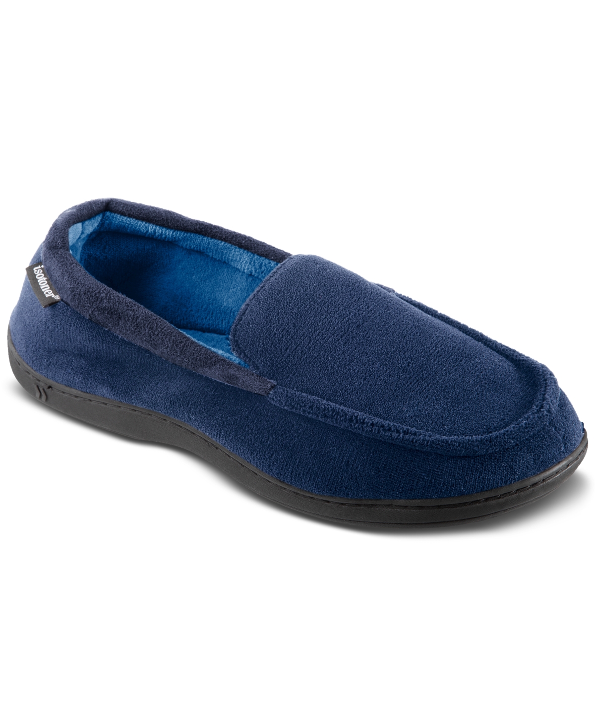 Men's isotoner 2025 memory foam slippers