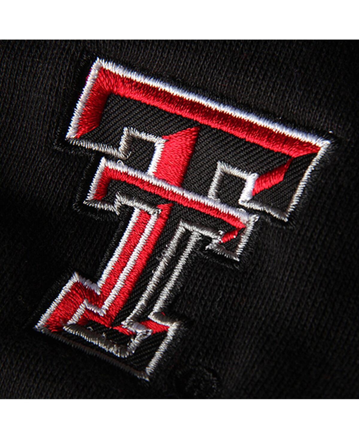 Women's Stadium AthleticTexas Tech Red Raiders Arched Name Full-Zip Hoodie - Black