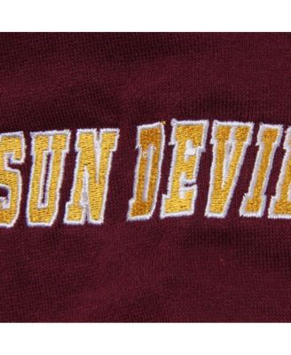 Big Boys Maroon Arizona State Sun Devils Big Logo Pullover Hoodie