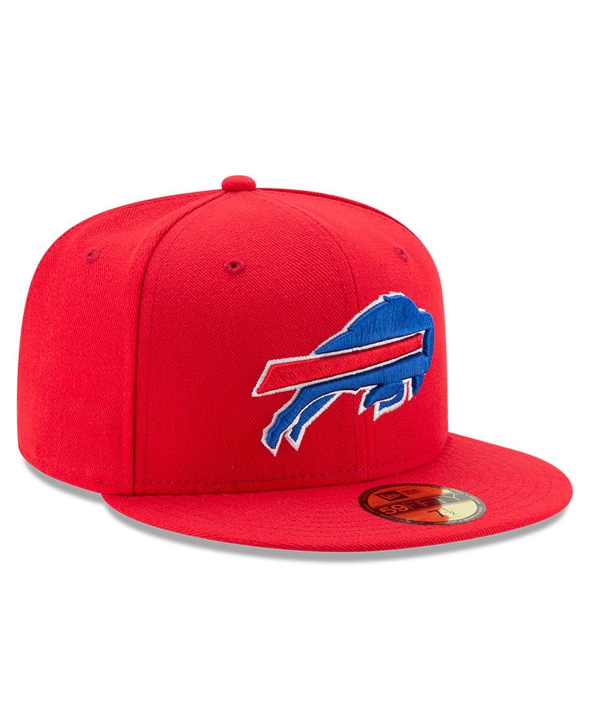 Men'sBuffalo Bills Omaha 59FIFTY Fitted Hat - Red