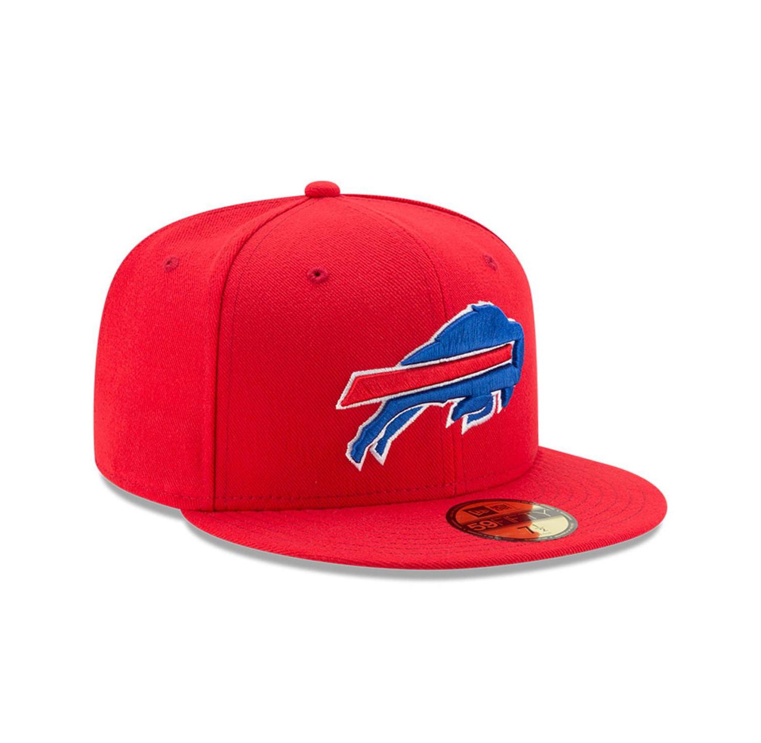 Men's Red Buffalo Bills Omaha 59FIFTY Fitted Hat