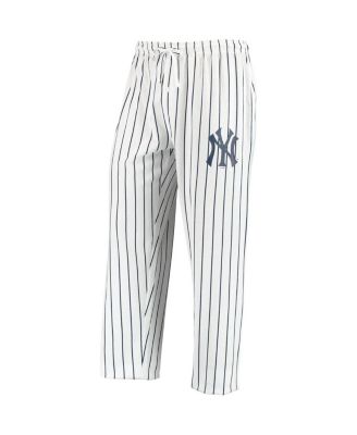 Men's New York Yankees Concepts Sport White/Navy Vigor Lounge Pant