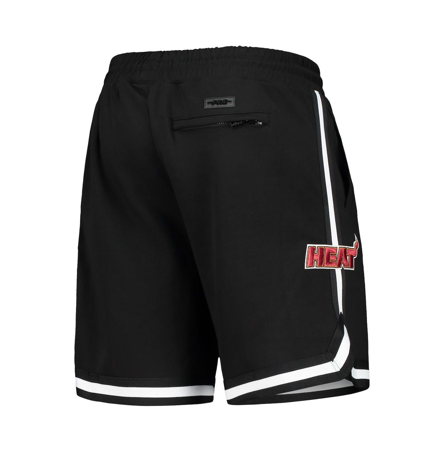 Мужские шорты Pro Standard Tyler Herro Black Miami Heat Team Player — фото 2