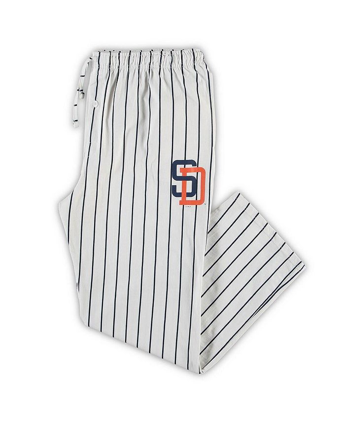 Concepts Sport Men's White, Navy San Diego Padres Big and Tall Pinstripe  Sleep Pants - Macy's