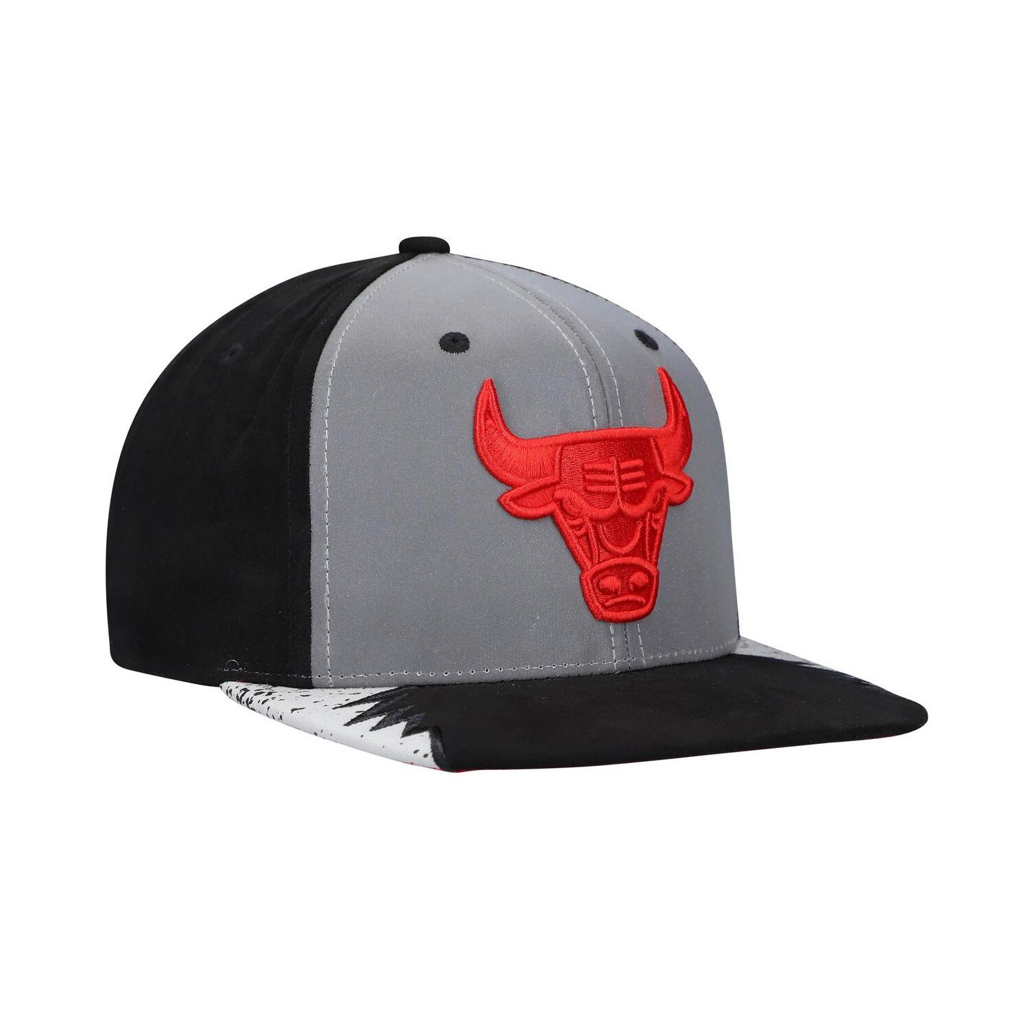 Men's Silver and Gray Chicago Bulls Day 5 Snapback Hat