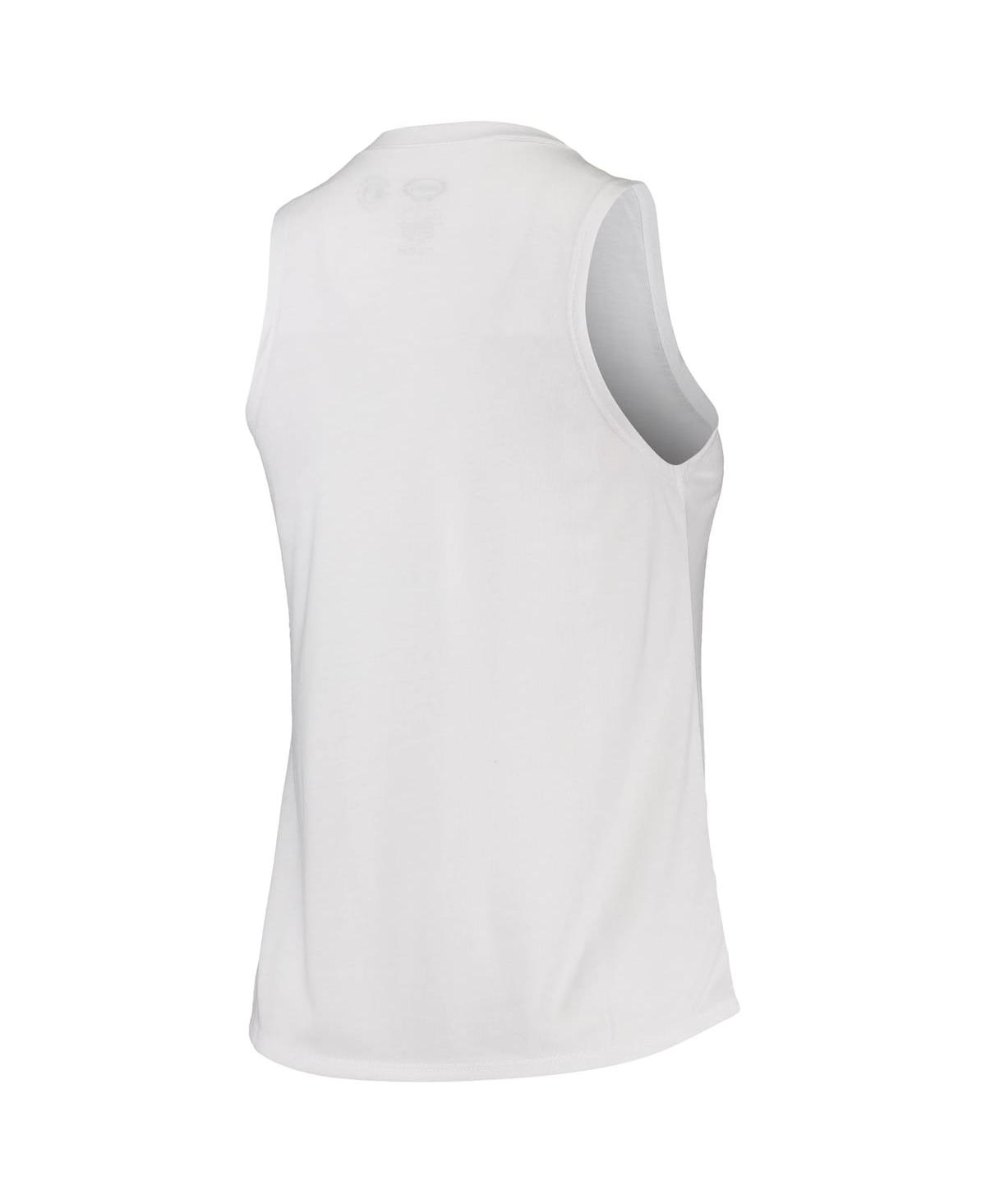 Shop Concepts Sport Women's White, Black Boston Red Sox Sonata Tank Top And Leggings Set In White,black