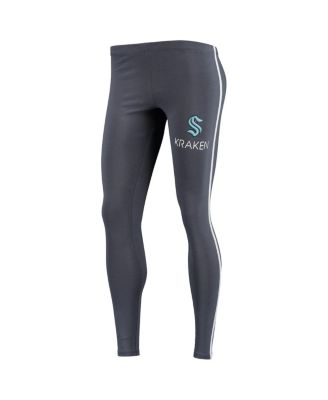 Women's White, Charcoal Seattle Kraken Sonata T-shirt and Leggings Set