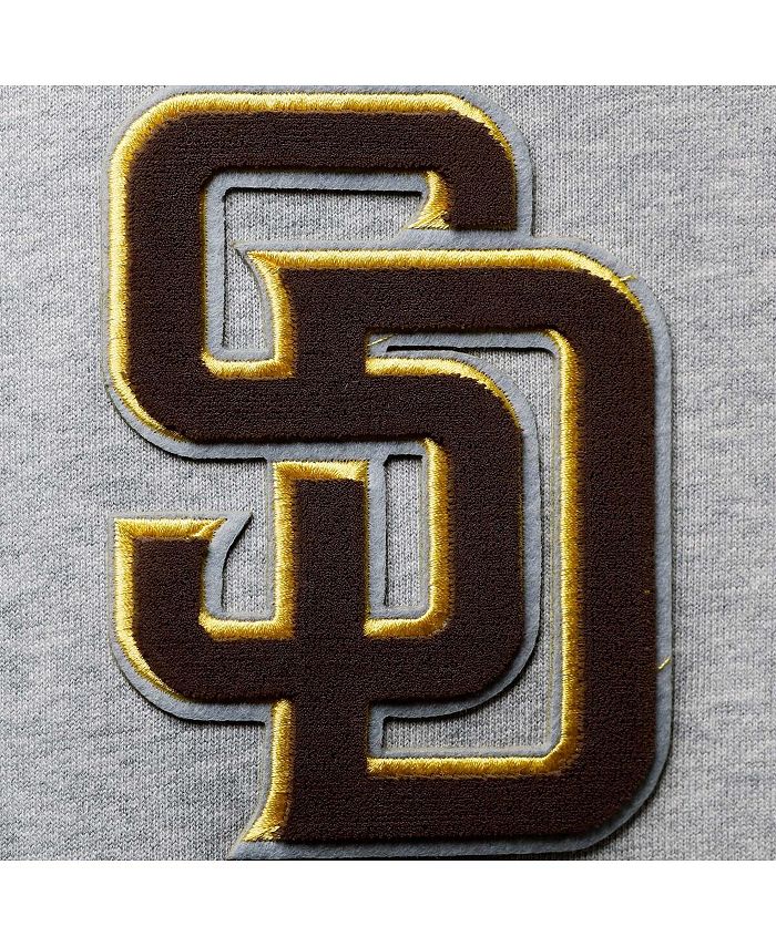 Pro Standard Men's Heathered Gray San Diego Padres Stacked Logo ...