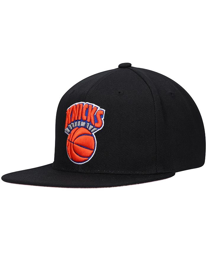 Mitchell & Ness Men's Black and Pink New York Knicks Santa Ana Under ...