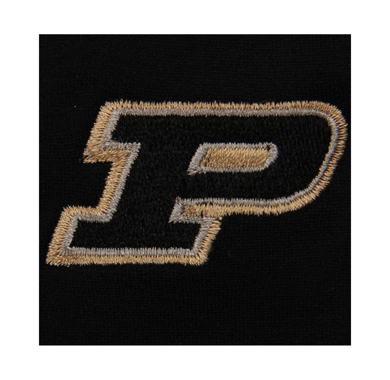 Women's Black Purdue Boilermakers Fleece Leggings
