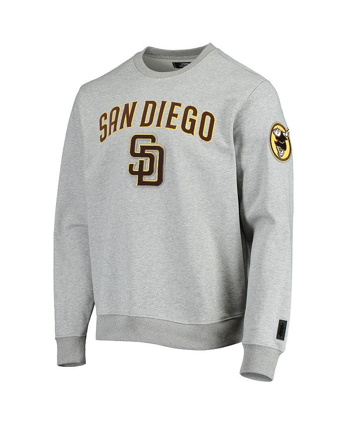 Pro Standard Men's Gray San Diego Padres Team Logo Pullover Hoodie - Macy's