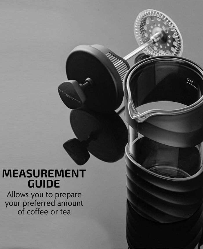 OVENTE French Press Coffee Tea Expresso Maker, 12 oz Macy's